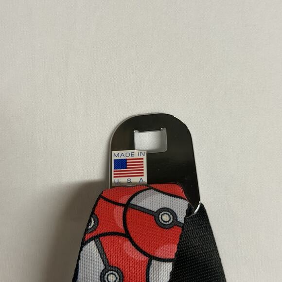 Pokemon Buckle Down Appeal Silver Adjustable Seatbelt Belt Pokeball Design 2016 - Picture 8 of 9